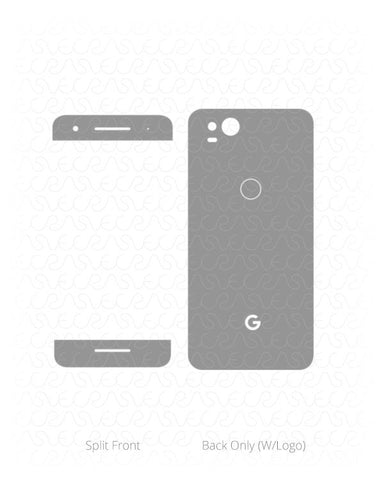 Google Pixel 2 Vinyl Skin Cut File Template 2017