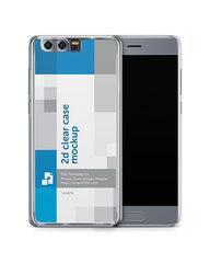 Huawei Honor 9 2d PC ClearCase Design Mockup 2017 (Front-Back)