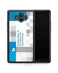 Huawei Mate 10 2d Rubber Flex Mobile Case Design Mockup 2017