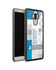 Huawei Mate 9 2d RubberFlex Case Mockup 2017 (Front-Back Angled)