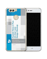 Huawei Nova 2 Plus 2d PC ClearCase Design Mockup 2017 (Front-Back)