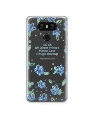 LG G6- UV PC Clear Mobile Case Design Mockup 2017