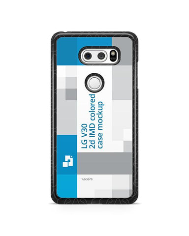 LG V30 2d IMD Colored Mobile Case Design Mockup 2017
