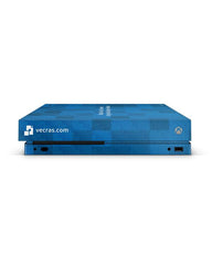 Microsoft Xbox One X Console 2017 Vinyl Skin Design Mockup 4-views