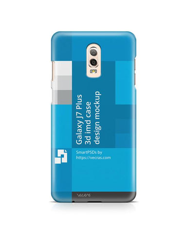 Samsung Galaxy J7 Plus 3d IMD Mobile Case Design Mockup 2017