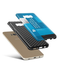 Samsung Galaxy S8 Plus 3d Dual Protective Cover Design Template (3 Views) 2017