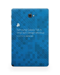Samsung Tab A 2017 Vinyl Skin Design Mockup