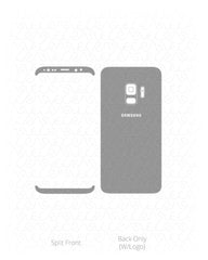 Samsung Galaxy S9 Vinyl Skin Vector Cut File Template 2018