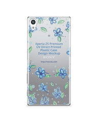 Sony Xperia Z5 Premium- UV PC Clear Mobile Case Design Mockup 2015