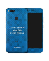 Xiaomi Redmi Mi-A1 Vinyl Skin Design Mockup 2017