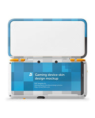 Nintendo 2DS XL 2017 Skin Decal Design Template