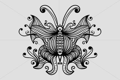 Symmetrical Linear Butterfly
