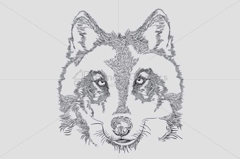 Wild Animal Wolf Vector Graphic