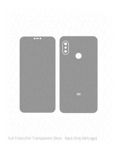 Xiaomi Redmi 6 Pro (Mi A2 lite) Vinyl Skin Vector Cut File Template 2018
