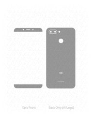 Xiaomi Redmi 6 Vinyl Skin Cut File Template 2018