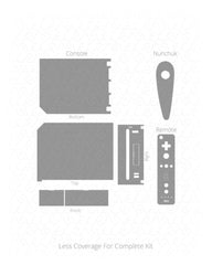 Nintendo Wii Vinyl Skin Cut File Template 2006