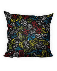 Square Pillow Design Preview Mockup