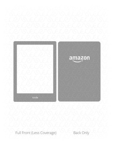 Amazon Kindle 8th Gen Vinyl Skin Vector Cut File Template 2016