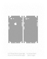 Apple iPhone 7 Skin/Decal Cut file Ai/CDR Template