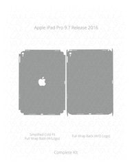 Apple iPad Pro 9.7 Vinyl Skin Vector Cut File Template 2016