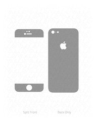 Apple iPhone 5c Vinyl Skin Cut File Template 2013