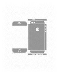 Apple iPhone 5S & SE Vinyl Skin Cut File Template 2013/2016