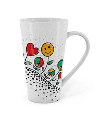 Cone Shape White Mug Design Mockup