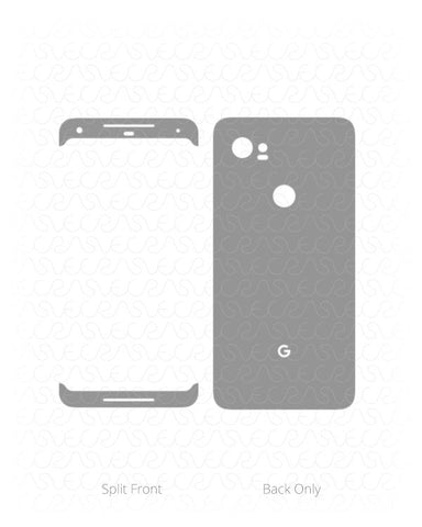 Google Pixel 2 XL Vinyl Skin Cut File Template 2017