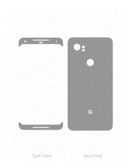 Google Pixel 2 XL Vinyl Skin Cut File Template 2017