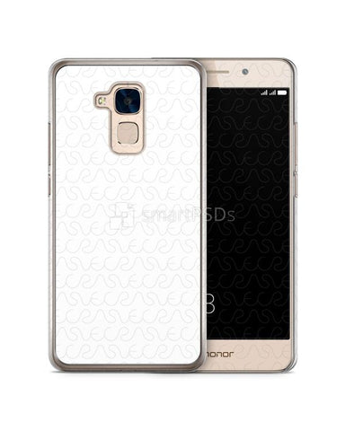 Huawei Honor 5C 2d PC ClearCase Design Mockup 2016 (Front-Back)