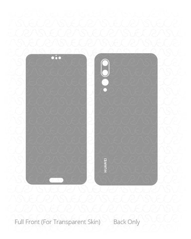 Huawei P20 Pro Vinyl Skin Vector Cut File Template 2018