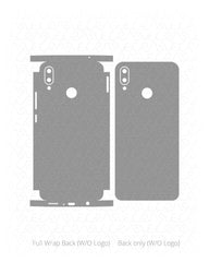 Huawei nova 3i Vinyl Skin Vector Cut File Template 2018