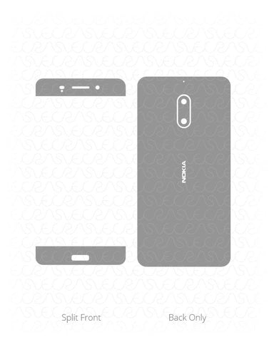 Nokia 6 Vinyl Skin Vector Cut File Template 2017