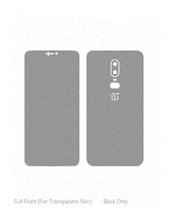 OnePlus 6 (Release 2018) Skin / Decal Cut file Ai Template