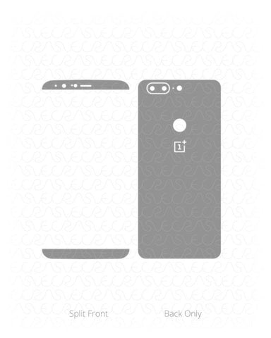 One Plus 5T Vinyl Skin Vector Cut File Template 2017