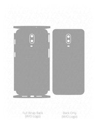 One Plus 6T Vinyl Skin Vector Cut File Template 2018