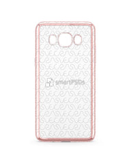 Samsung Galaxy J5 2016 TPU Electroplated Case Design Mock-up 