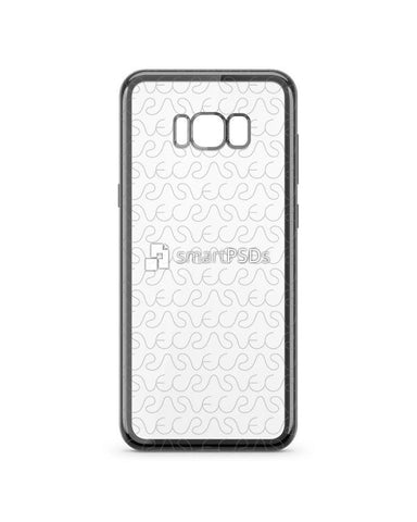 Samsung Galaxy S8 Plus TPU Electroplated Case Design Mock-up