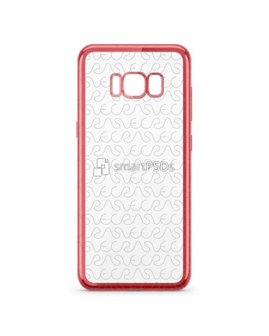 Samsung Galaxy S8 TPU Electroplated Case Design Mock-up