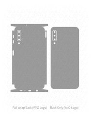 Samsung Galaxy A7 Vinyl Skin Vector Cut File Template 2018