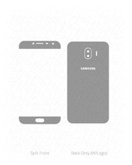 Samsung Galaxy J4 Vinyl Skin Vector Cut File Template 2018