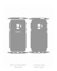 Samsung Galaxy S9 Vinyl Skin Vector Cut File Template 2018