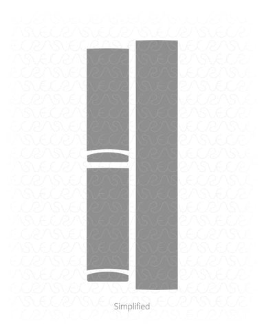 Sony PS Wireless Stereo Headset 2.0 Vinyl Skin Vector Cut File Template