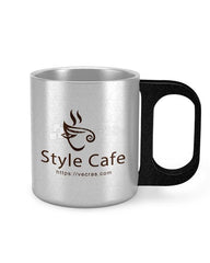 Stainless Steel Mug Sublimation Design Mockup