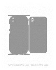 Vivo V11 Pro Vinyl Skin Vector Cut File Template 2018