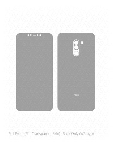 Xiaomi Pocophone F1 Vinyl Skin Vector Cut File Template 2018