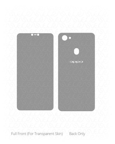 Oppo F7 Vinyl Skin Vector Cut File Template 2018