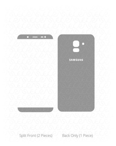 Samsung Galaxy J6 Vinyl Skin Vector Cut File Template 2018