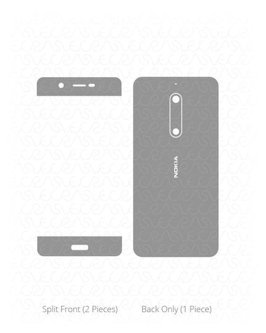 Nokia 5 Vinyl Skin Vector Cut File Template 2017