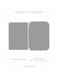 Apple iPad Pro 9.7 Vinyl Skin Vector Cut File Template 2016